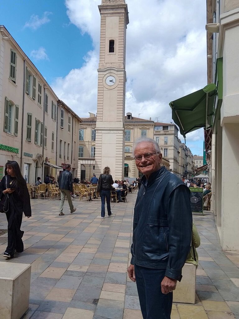 Vince at Place de l'Horloge Nîmes